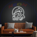 Dolphin Led Neon Sign,Neon Sign, custom neon, led light, led neon light, led neon sign, home decor neon, wedding neon sign, party neon light , Business logo Neon Sign, cool lamp light, custom name neon sign, Custom Led Light, bedroom neon sign,