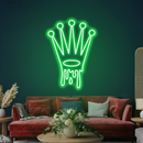 dripping crown neon sign,Neon Sign, custom neon, led light, led neon light, led neon sign, home decor neon, wedding neon sign, party neon light , Business logo Neon Sign, cool lamp light, custom name neon sign, Custom Led Light, bedroom neon sign,