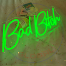 bad bitch neon sign, Neon Sign, custom neon , led light, led neon light, led neon sign, home decor art, wedding decor , party neon light , Business Neon Sign, cool lamp light, custom name neon sign, Custom Led Light