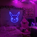Pikachu Neon Sign,Neon Sign, custom neon, led light, led neon light, led neon sign, home decor neon, wedding neon sign, party neon light , Business logo Neon Sign, cool lamp light, custom name neon sign, Custom Led Light, bedroom neon sign,