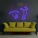 Keith Haring Daning Neon Sign