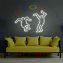Keith Haring Daning Neon Sign