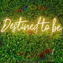Destined to be Neon Sign,Neon Sign, custom neon , led light, led neon light, led neon sign, home decor art, wedding decor , party neon light , Business Neon Sign, cool lamp light, custom name neon sign, Custom Led Light 