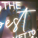The Best Is Yet to Come Neon Sign,Neon Sign, custom neon, led light, led neon light, led neon sign, home decor neon, wedding neon sign, party neon light , Business logo Neon Sign, cool lamp light, custom name neon sign, Custom Led Light, bedroom neon sign,