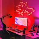 Goku hair Neon Sign, Neon Sign, custom neon, led light, led neon light, led neon sign, home decor neon, wedding neon sign, party neon light , Business logo Neon Sign, cool lamp light, custom name neon sign, Custom Led Light, bedroom neon sign,