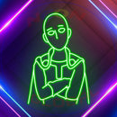 Saitama Neon Sign,Neon Sign, custom neon, led light, led neon light, led neon sign, home decor neon, wedding neon sign, party neon light , Business logo Neon Sign, cool lamp light, custom name neon sign, Custom Led Light, bedroom neon sign,