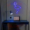 Flamingo Neon Sign,Neon Sign, custom neon, led light, led neon light, led neon sign, home decor neon, wedding neon sign, party neon light , Business logo Neon Sign, cool lamp light, custom name neon sign, Custom Led Light, bedroom neon sign,