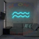Aquarius Neon Sign