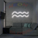 Aquarius Neon Sign