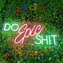 Do Epic Shit Neon Sign,Neon Sign, custom neon , led light, led neon light, led neon sign, home decor art, wedding decor , party neon light , Business Neon Sign, cool lamp light, custom name neon sign, Custom Led Light 