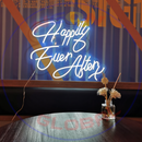 Happily Ever After Neon Sign,Neon Sign, custom neon, led light, led neon light, led neon sign, home decor neon, wedding neon sign, party neon light , Business logo Neon Sign, cool lamp light, custom name neon sign, Custom Led Light, bedroom neon sign,