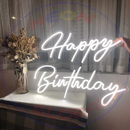 Happy Birthday Neon Sign,Neon Sign, custom neon, led light, led neon light, led neon sign, home decor neon, wedding neon sign, party neon light , Business logo Neon Sign, cool lamp light, custom name neon sign, Custom Led Light, bedroom neon sign,